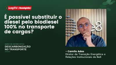 Descarbonização no transporte: Camilo Adas, da Be8, tira dúvidas sobre combustível 100% biodiesel