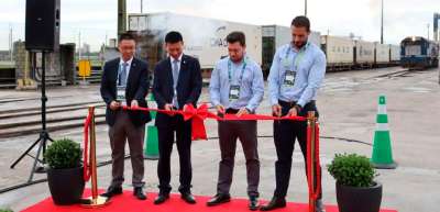TCP e Brado inauguram terceira linha férrea de acesso ao Terminal de Paranaguá