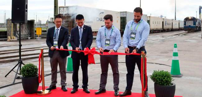 TCP e Brado inauguram terceira linha férrea de acesso ao Terminal de Paranaguá