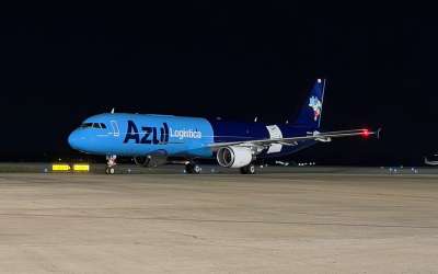 Azul Logística incorpora quarto avião cargueiro