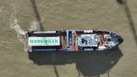 Navio do Grupo Náutica testa combustível que pode reduzir emissões em até 80%
